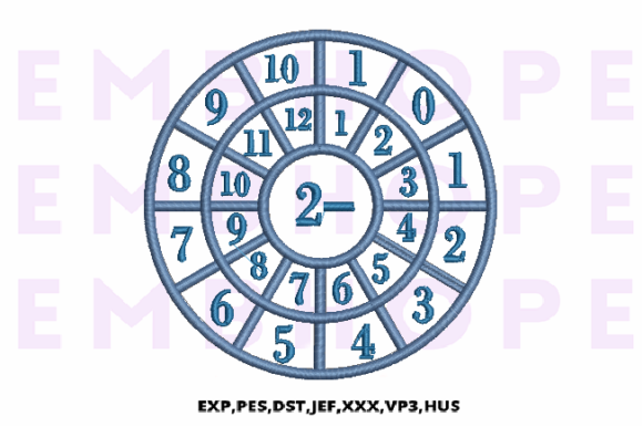 Minus Wheel 2 - Embroidery Design Review